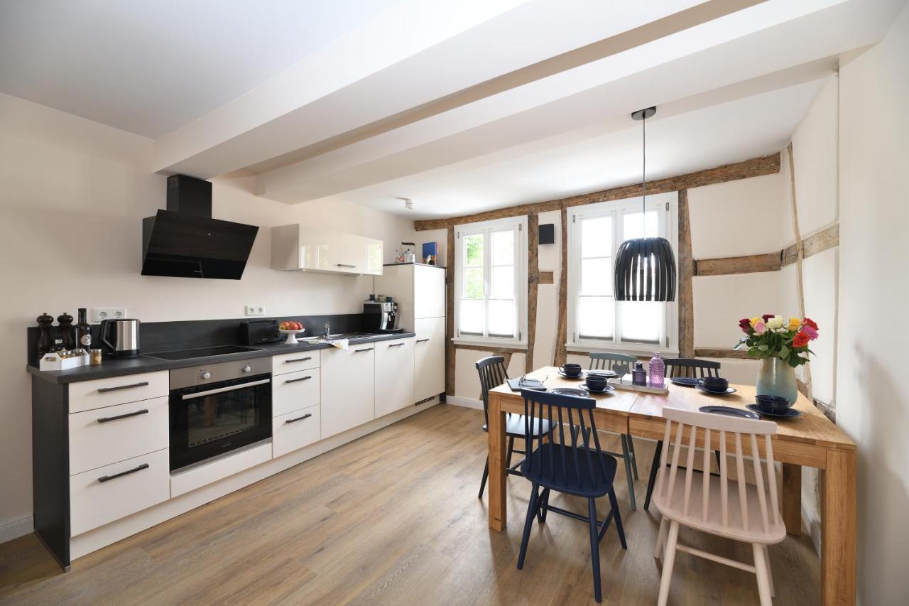 Das Schiefe Haus- Wohnung "Nibelungen" Heppenheim  Extérieur photo