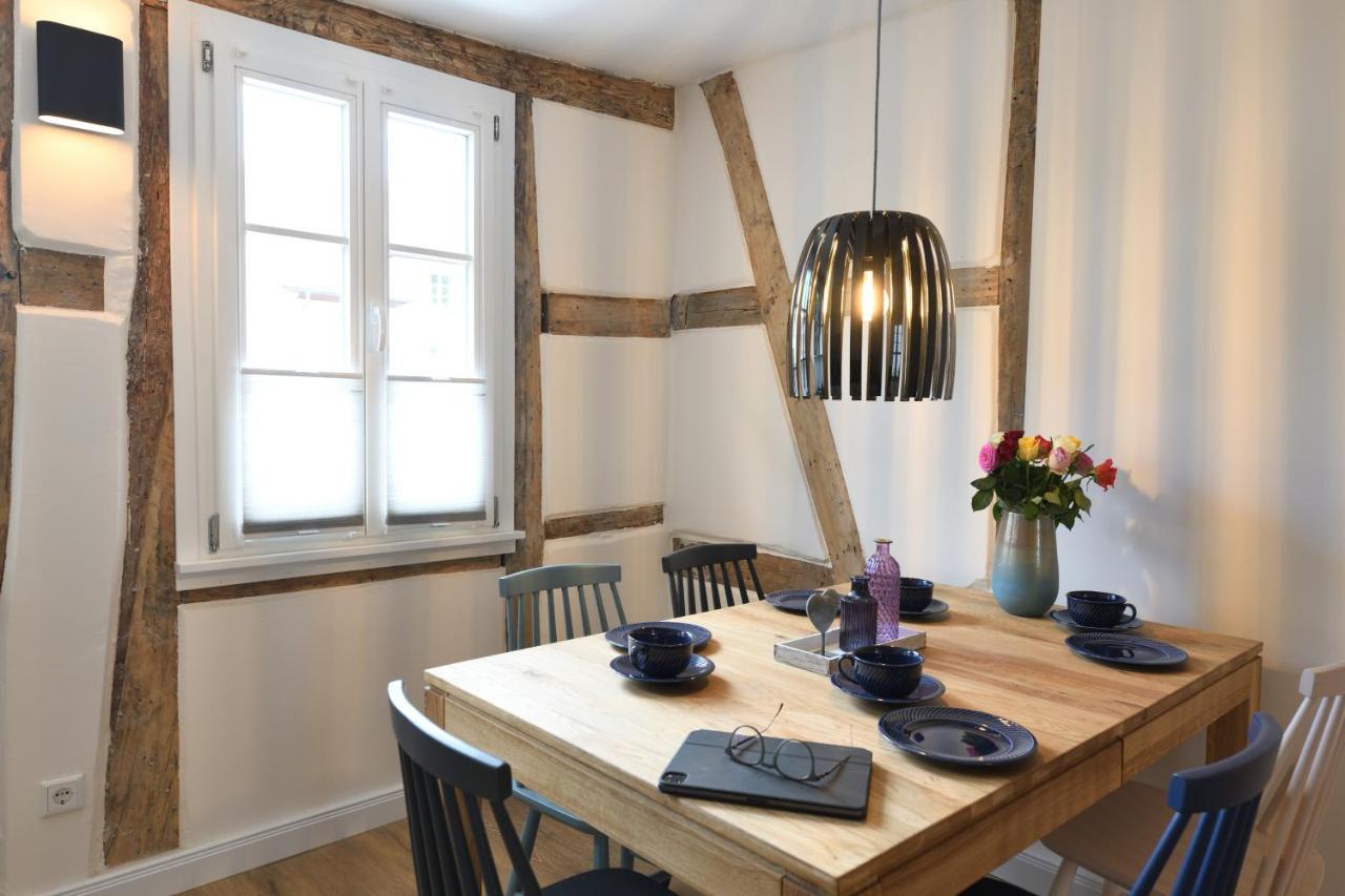 Das Schiefe Haus- Wohnung "Nibelungen" Heppenheim  Extérieur photo