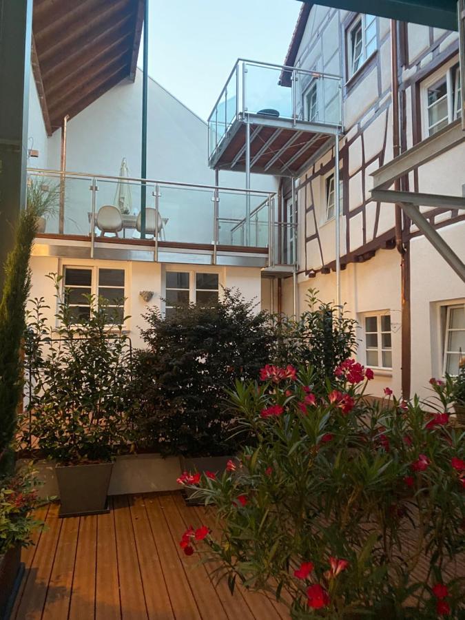 Das Schiefe Haus- Wohnung "Nibelungen" Heppenheim  Extérieur photo